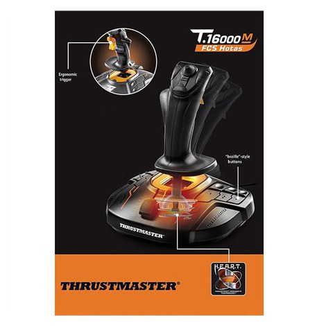 Thrustmaster | Joystick T 16000M FCS | Black - 3